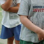 Konges Sløjd A/S JERSEY T-SHIRTS off white/piscina