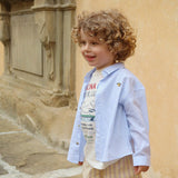 Konges Sløjd A/S Chemisiers - Tissé blue stripe