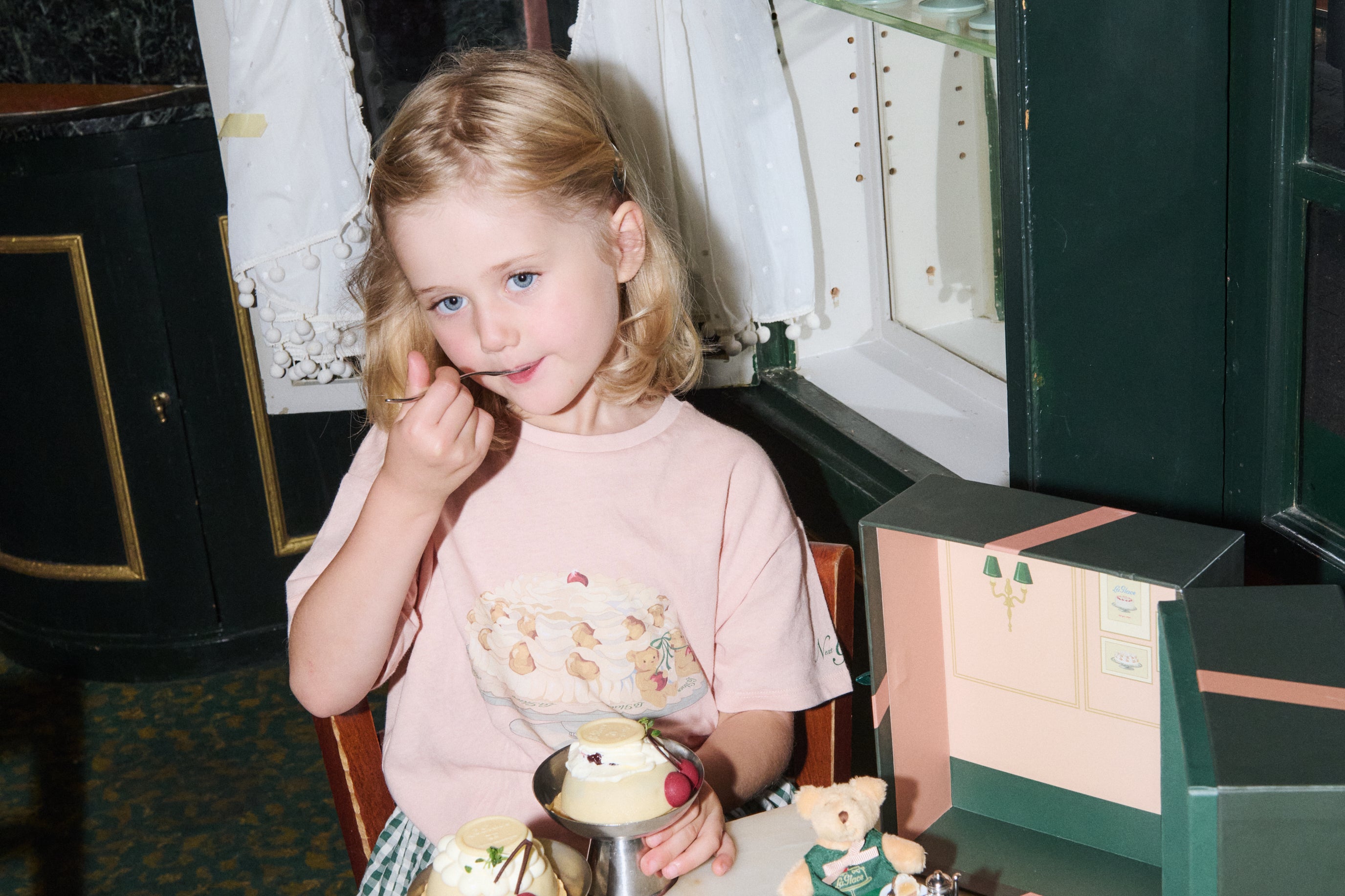 Konges Sløjd A/S Peluches green check