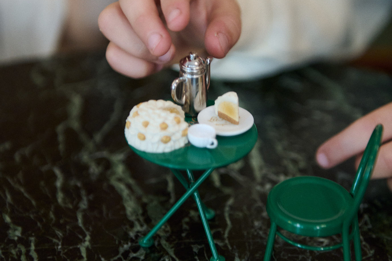 Konges Sløjd A/S Peluches green check