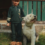 Konges Sløjd A/S Pantalon - Jersey pine grove