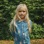 Konges Sløjd A/S Blousons - Tissé bow kitty denim