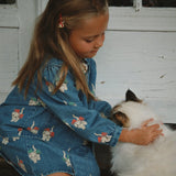 Konges Sløjd A/S Blousons - Tissé bow kitty denim