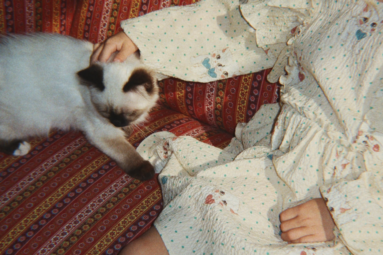 Konges Sløjd A/S WOVEN DRESSES dot miao mist