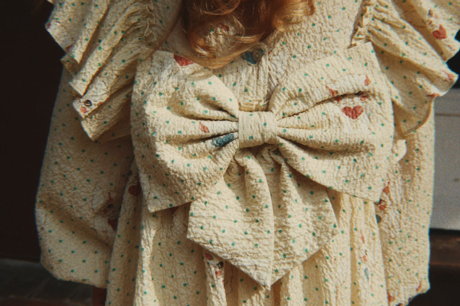 Konges Sløjd A/S WOVEN DRESSES dot miao mist