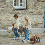 Konges Sløjd A/S Pantalon - Tissé bow kitty denim