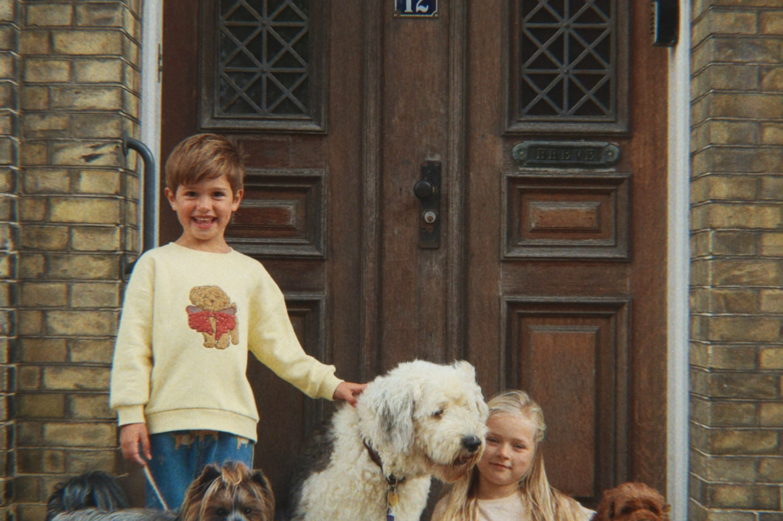 Konges Sløjd A/S Pantalon - Tissé bow kitty denim