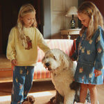 Konges Sløjd A/S WOVEN DRESSES bow kitty denim