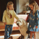 Konges Sløjd A/S WOVEN DRESSES bow kitty denim