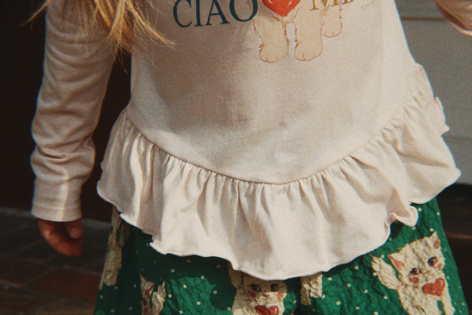 Konges Sløjd A/S Pantalon - Tissé dot miao verde