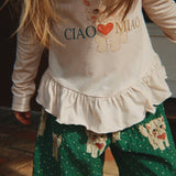 Konges Sløjd A/S Pantalon - Tissé dot miao verde