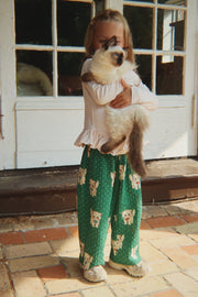 Konges Sløjd A/S Pantalon - Tissé dot miao verde