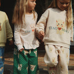 Konges Sløjd A/S Pantalon - Tissé dot miao verde