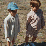 Konges Sløjd A/S WOVEN SHIRTS red stripe