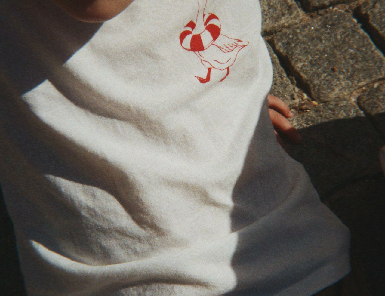 Konges Sløjd A/S JERSEY T-SHIRTS off white/lifeguard service