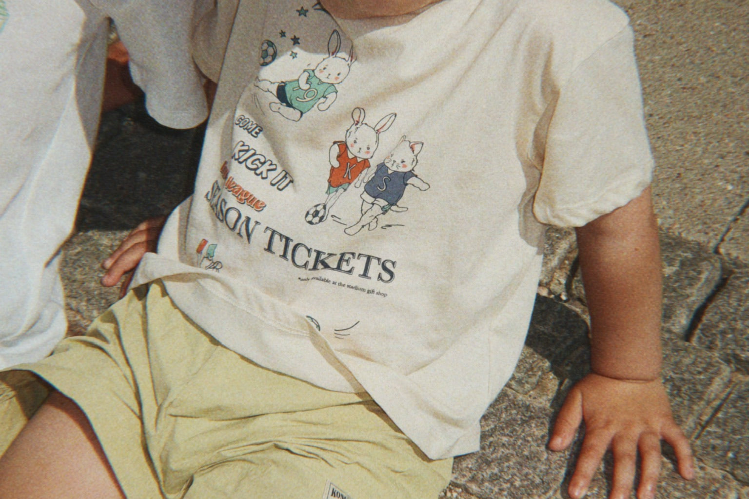 Konges Sløjd A/S WOVEN SHORTS & BLOOMERS pale olive green/ermine