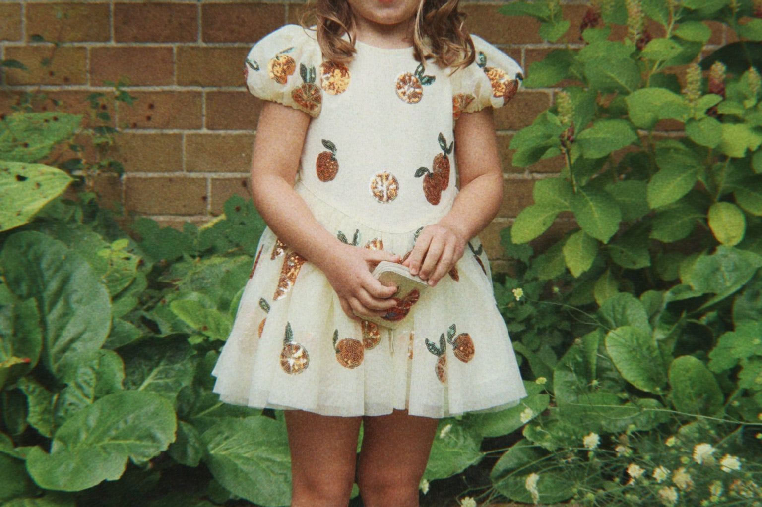 Konges Sløjd A/S WOVEN DRESSES arancia sequin