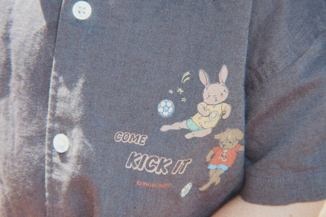 Konges Sløjd A/S WOVEN SHORT SLEEVE SHIRTS magnet
