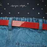 Konges Sløjd A/S WOVEN SKIRTS denim blue