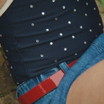 Konges Sløjd A/S WOVEN SKIRTS denim blue