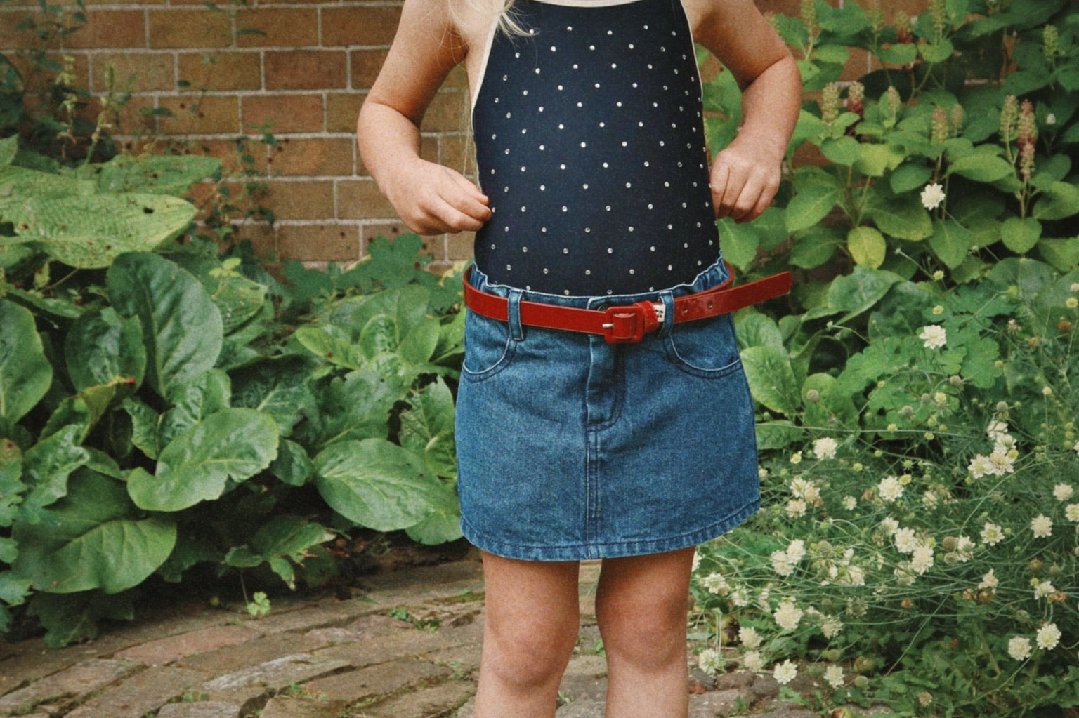 Konges Sløjd A/S WOVEN SKIRTS denim blue