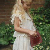 Konges Sløjd A/S WOVEN SHORT SLEEVE SHIRTS antique white