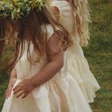 Konges Sløjd A/S WOVEN DRESSES eggnog