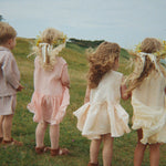 Konges Sløjd A/S WOVEN DRESSES eggnog