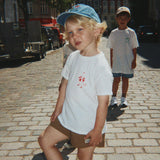 Konges Sløjd A/S WOVEN SHORTS & BLOOMERS pale olive green/ermine