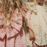 Konges Sløjd A/S WOVEN DRESSES veiled rose