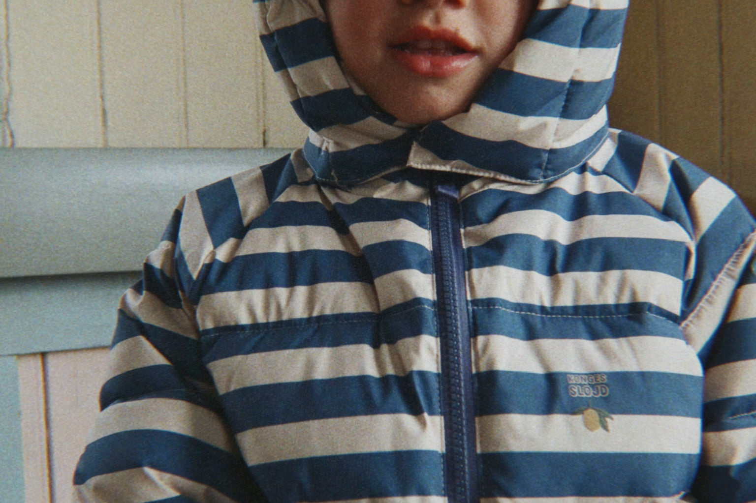 Konges Sløjd A/S WINTER WEAR bleu noir stripe