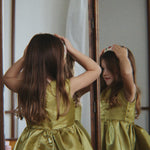 Konges Sløjd A/S WOVEN DRESSES fir green