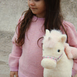 Konges Sløjd A/S KNITTED BLOUSES & VESTS purple/pink dolphin