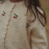 Konges Sløjd A/S KNITTED CARDIGANS buttercream