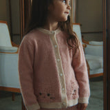 Konges Sløjd A/S KNITTED CARDIGANS silver pink