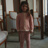 Konges Sløjd A/S KNITTED CARDIGANS silver pink