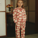 Konges Sløjd A/S WOVEN PANTS swan rose