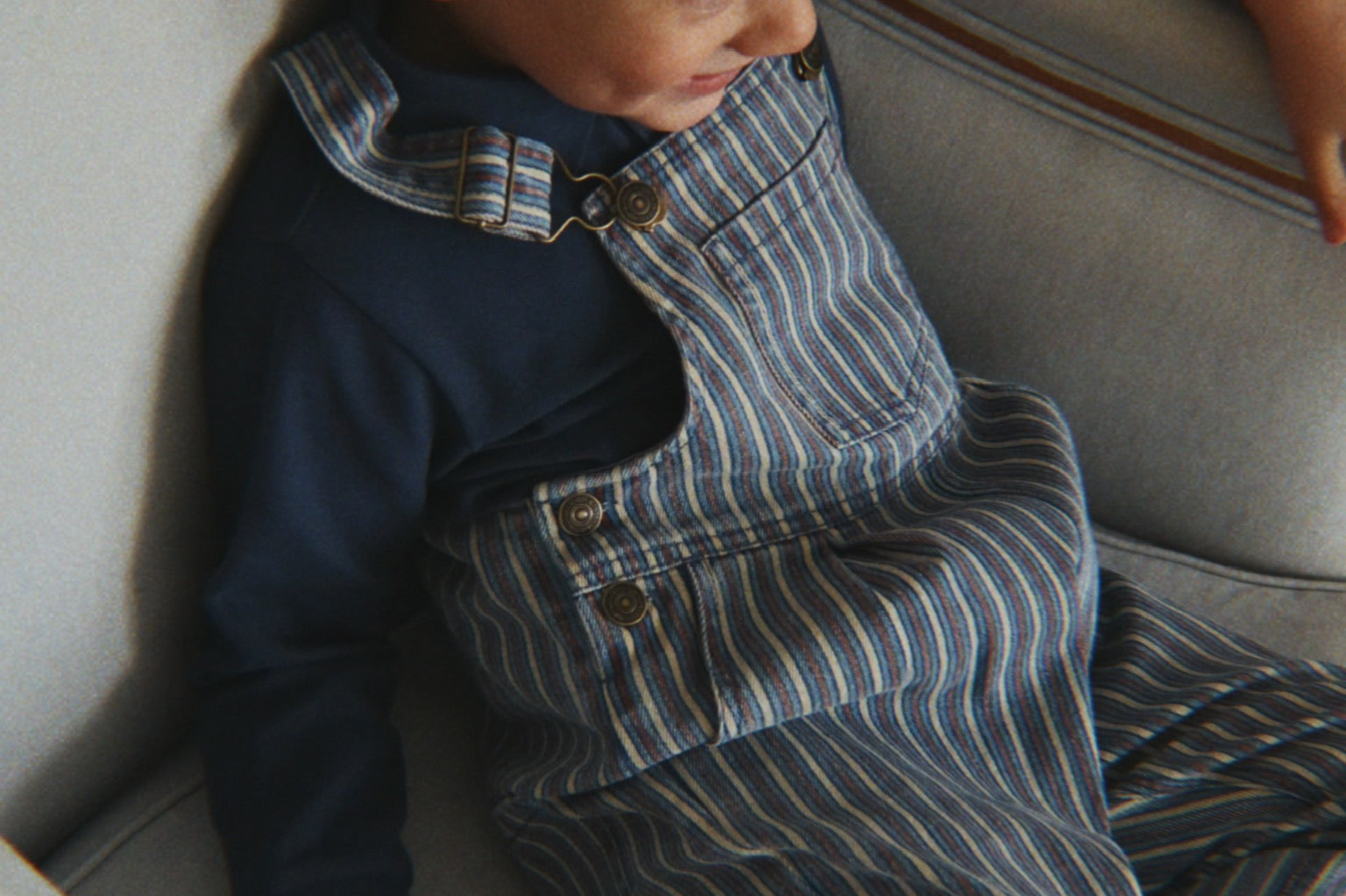Konges Sløjd A/S WOVEN ROMPERS & JUMPSUITS tricolore bleu