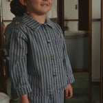 Konges Sløjd A/S WOVEN SHIRTS tricolore bleu