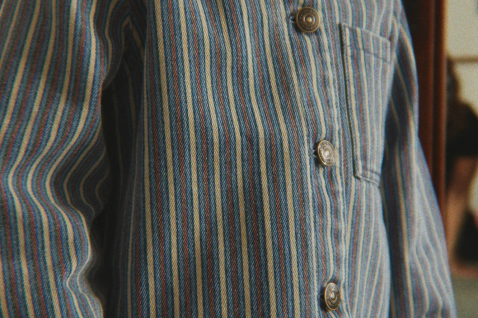 Konges Sløjd A/S WOVEN PANTS tricolore bleu