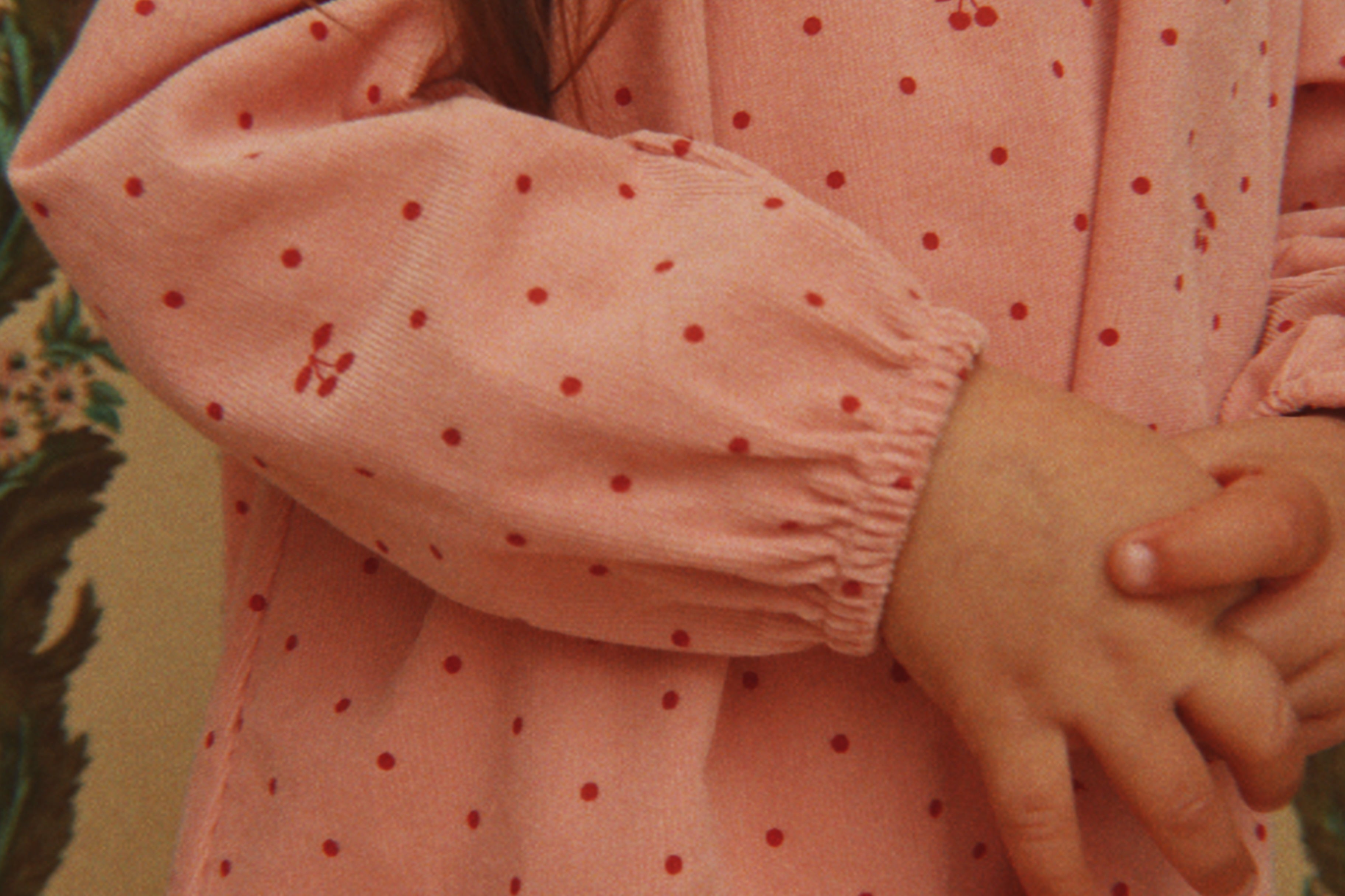 Konges Sløjd A/S WOVEN DRESSES cherry dot scarlet