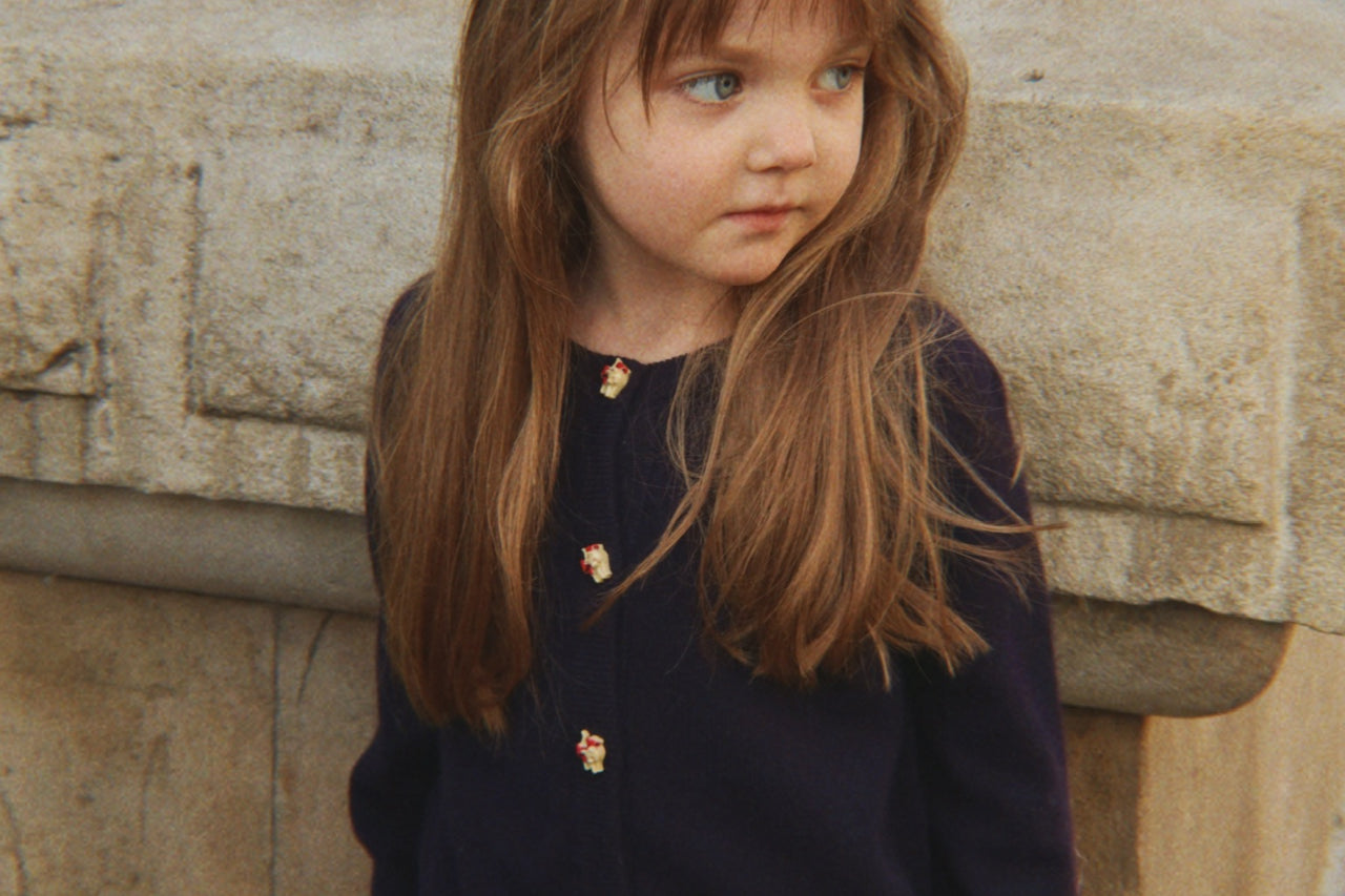 Konges Sløjd A/S KNITTED CARDIGANS blue