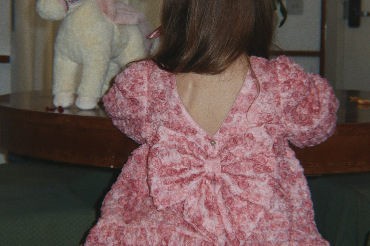 Konges Sløjd A/S WOVEN DRESSES veiled rose