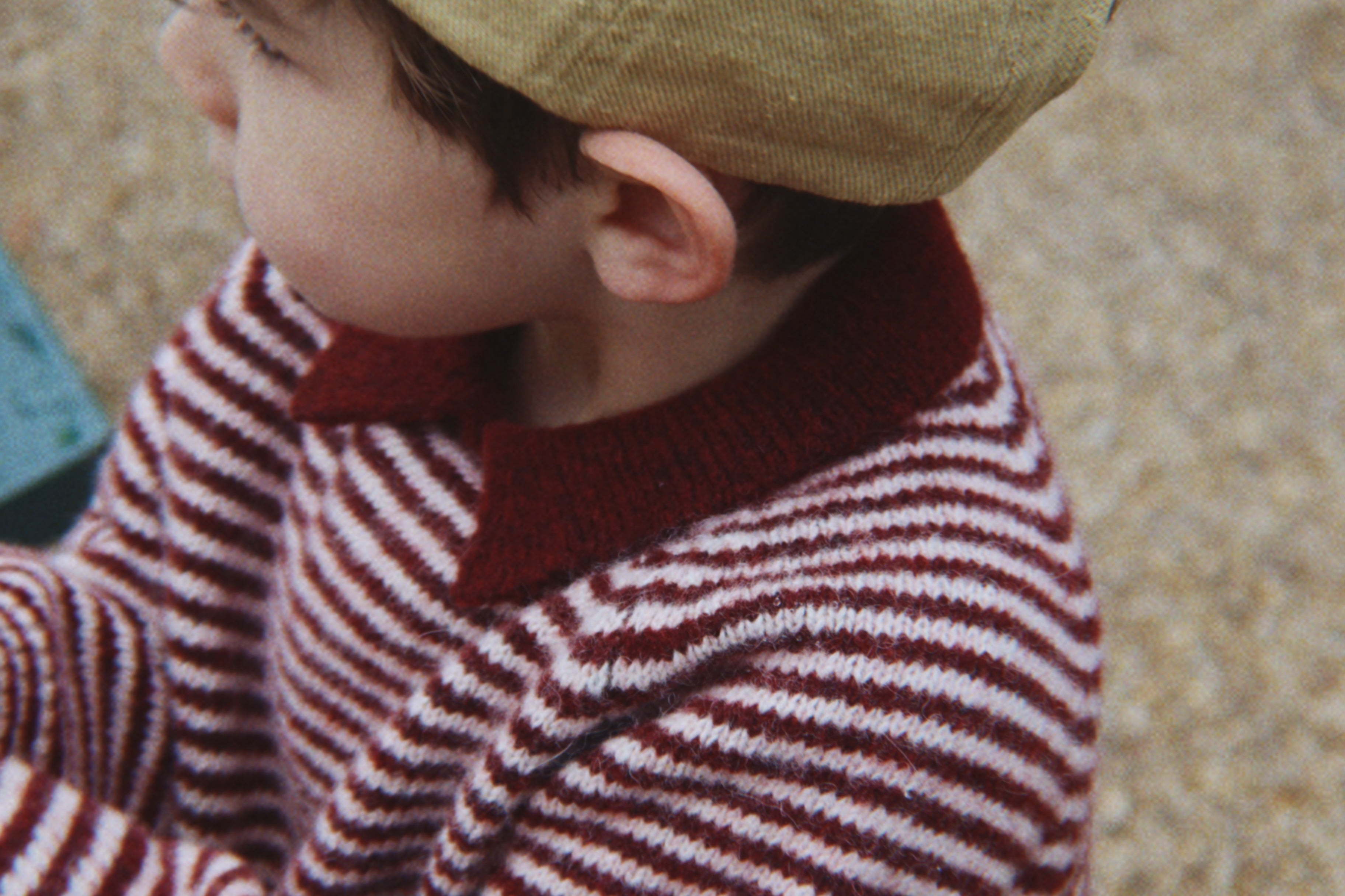 Konges Sløjd A/S KNITTED BLOUSES & VESTS mahogany stripe