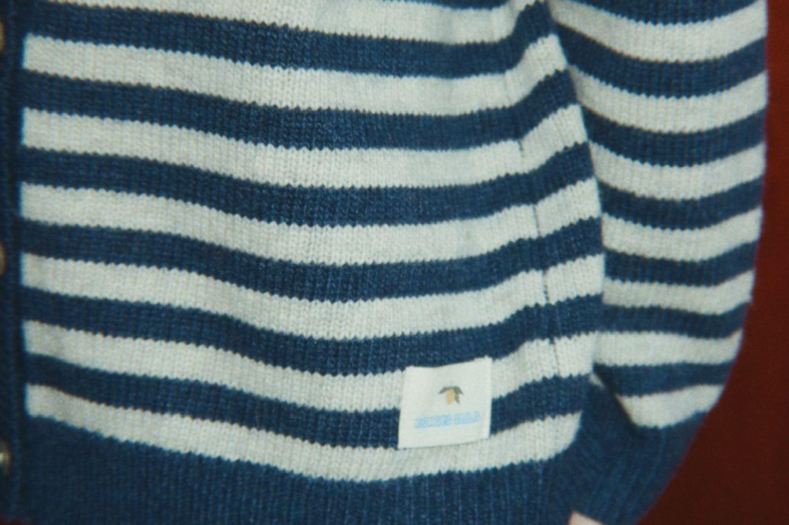 Konges Sløjd A/S KNITTED CARDIGANS blue stripe