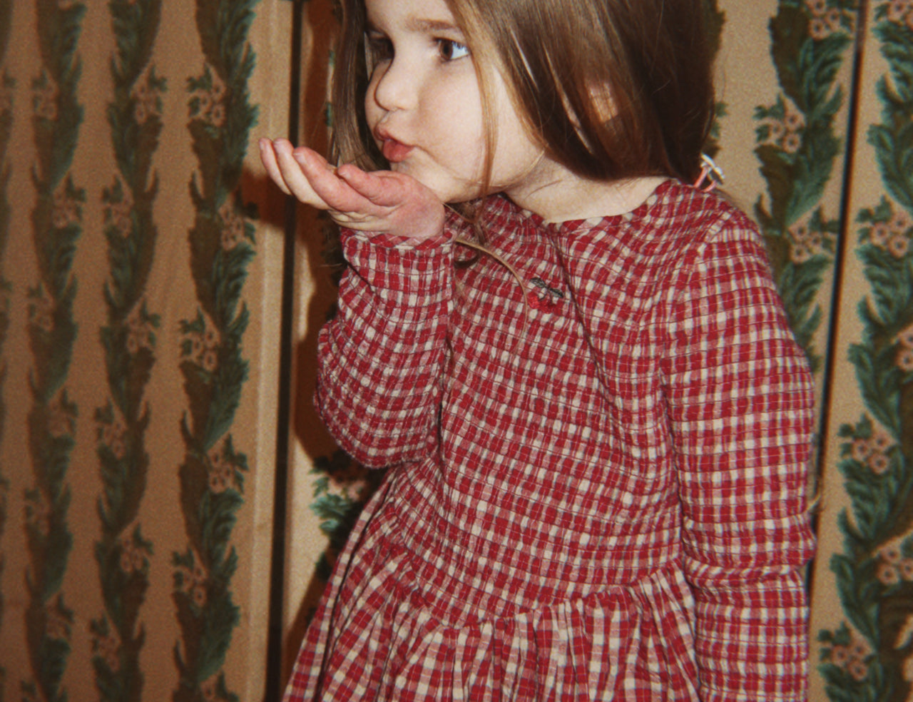 Konges Sløjd A/S WOVEN DRESSES brick check