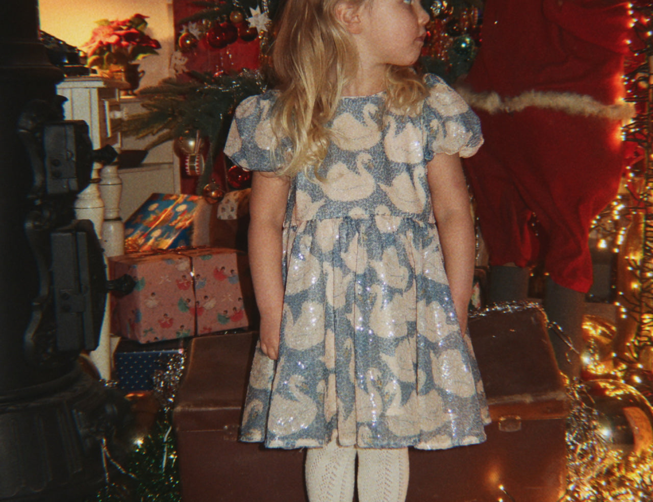 Konges Sløjd A/S WOVEN DRESSES swan