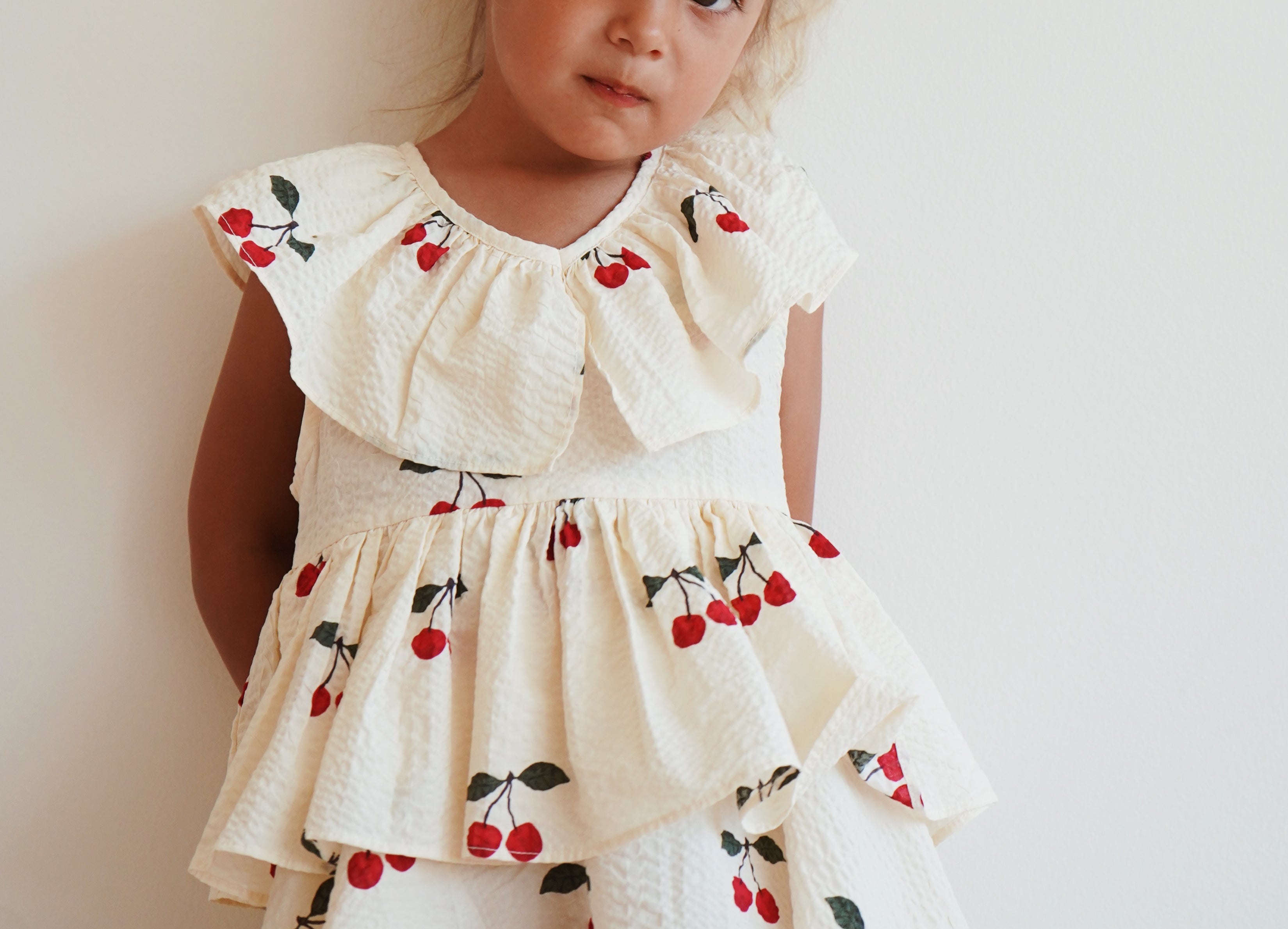Konges Sløjd A/S WOVEN DRESSES mon grand cherry