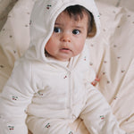 Konges Sløjd A/S PADDED ONESIES cherry