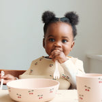 Konges Sløjd A/S DINNER BIBS cherry/mocca